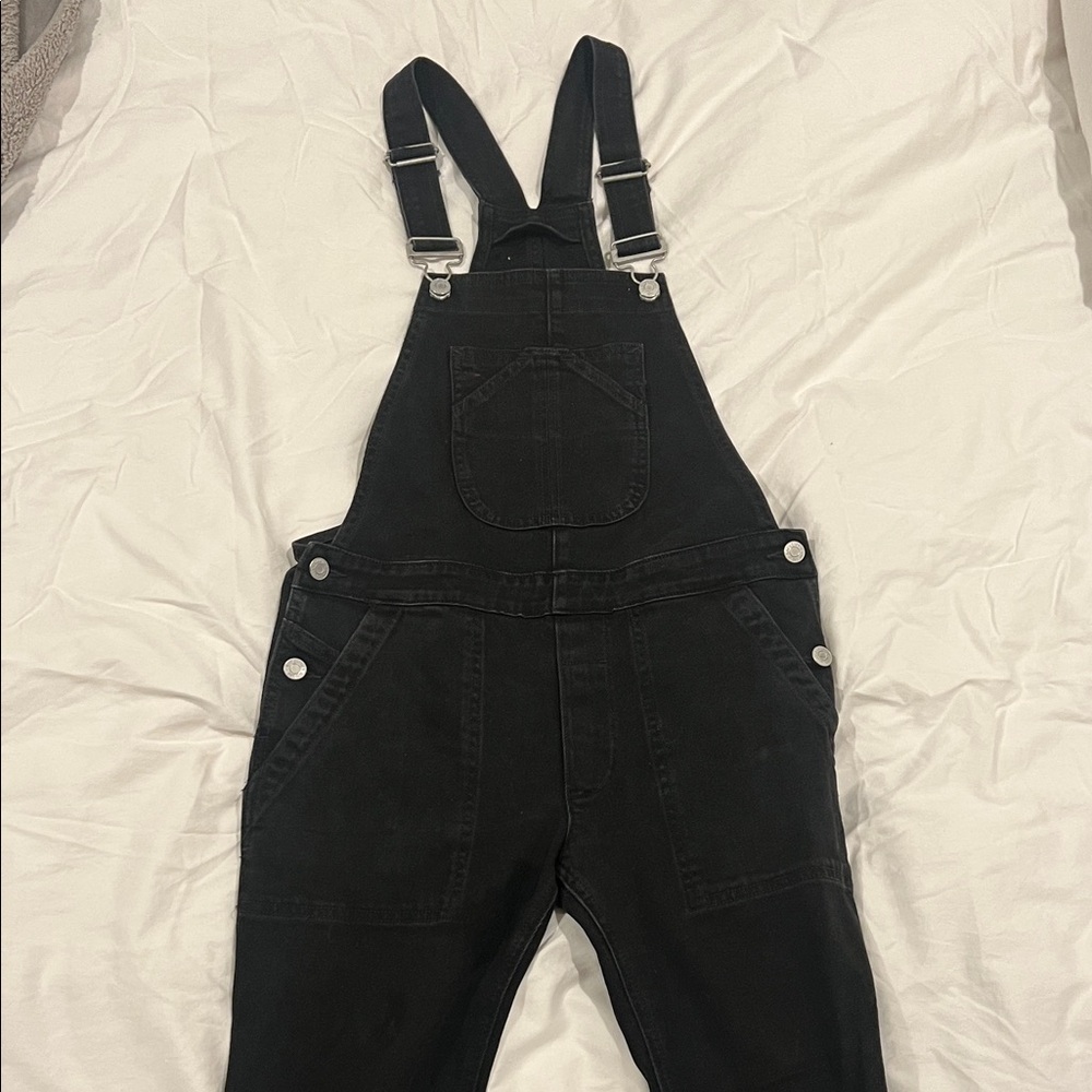 GAP Black Denim Overalls XS